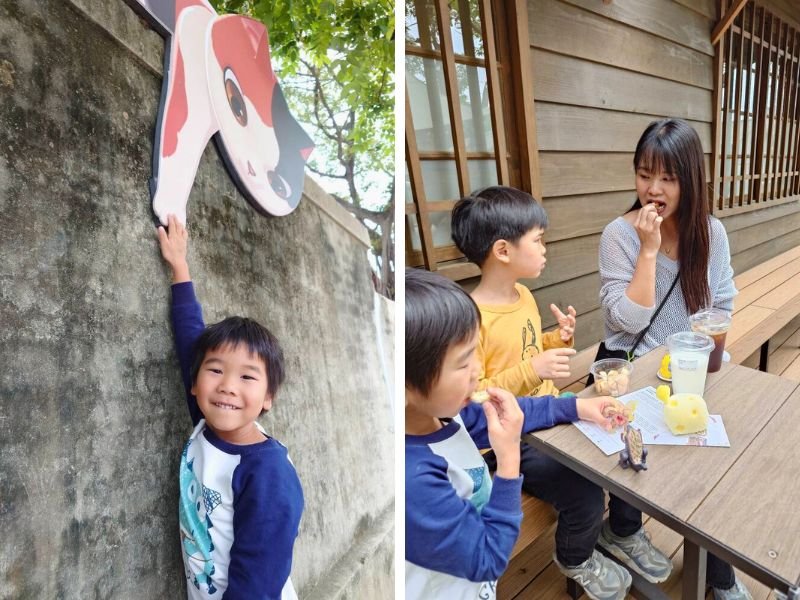 【台中親子一日遊】米其林必比登推薦鹹粥、岩漿火鍋火焰豬、日式漫博館,超充實慶生行程推薦 9 國家漫畫博物館園區有咖啡廳吃點心喝咖啡