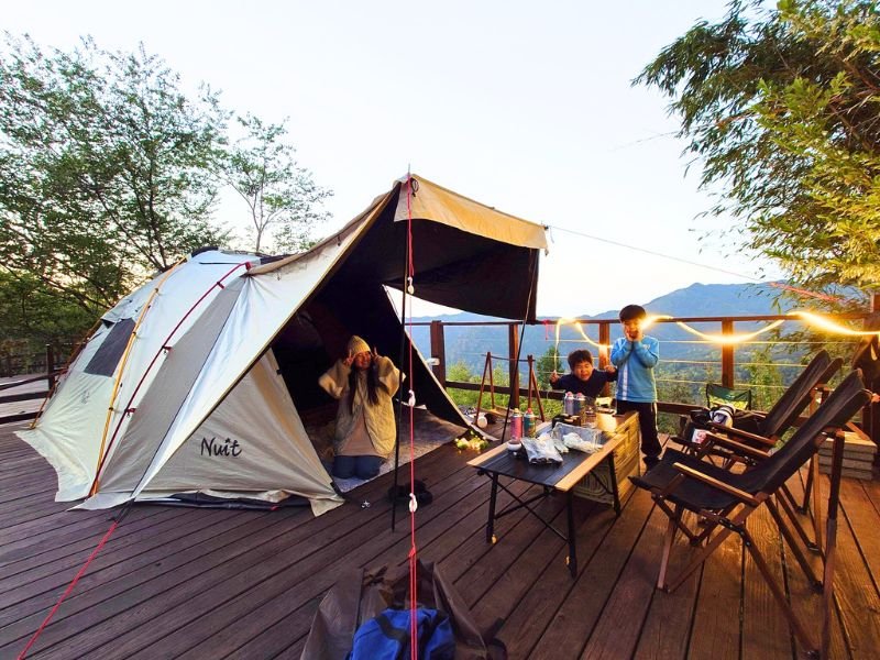 6號花園夜衝搭帳