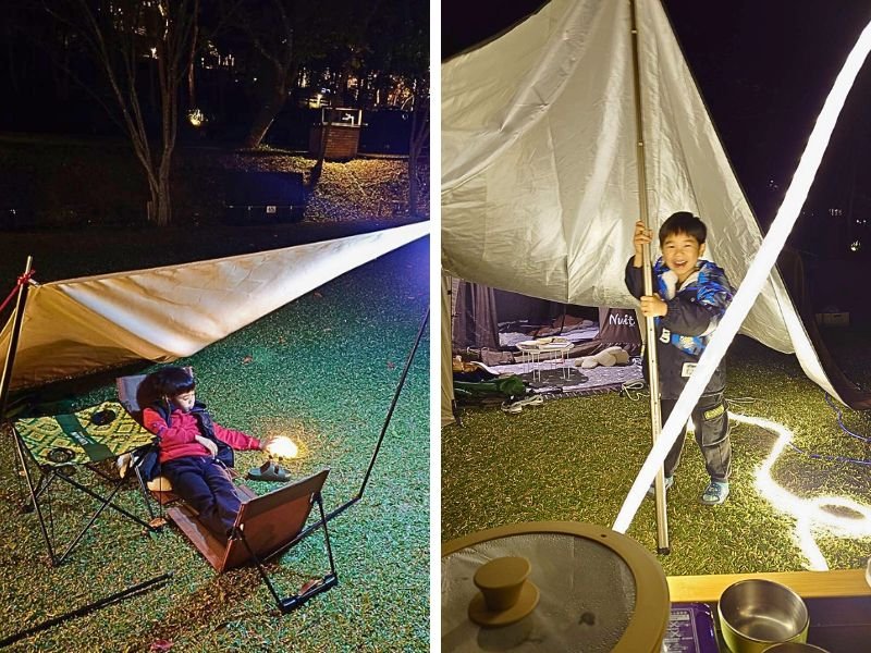 親子露營樂趣