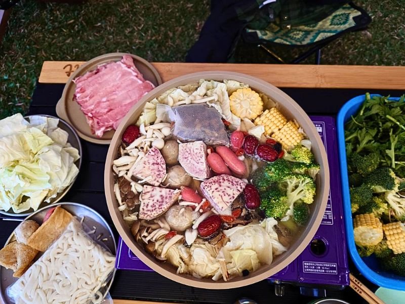 露營菜常超常出現的火鍋